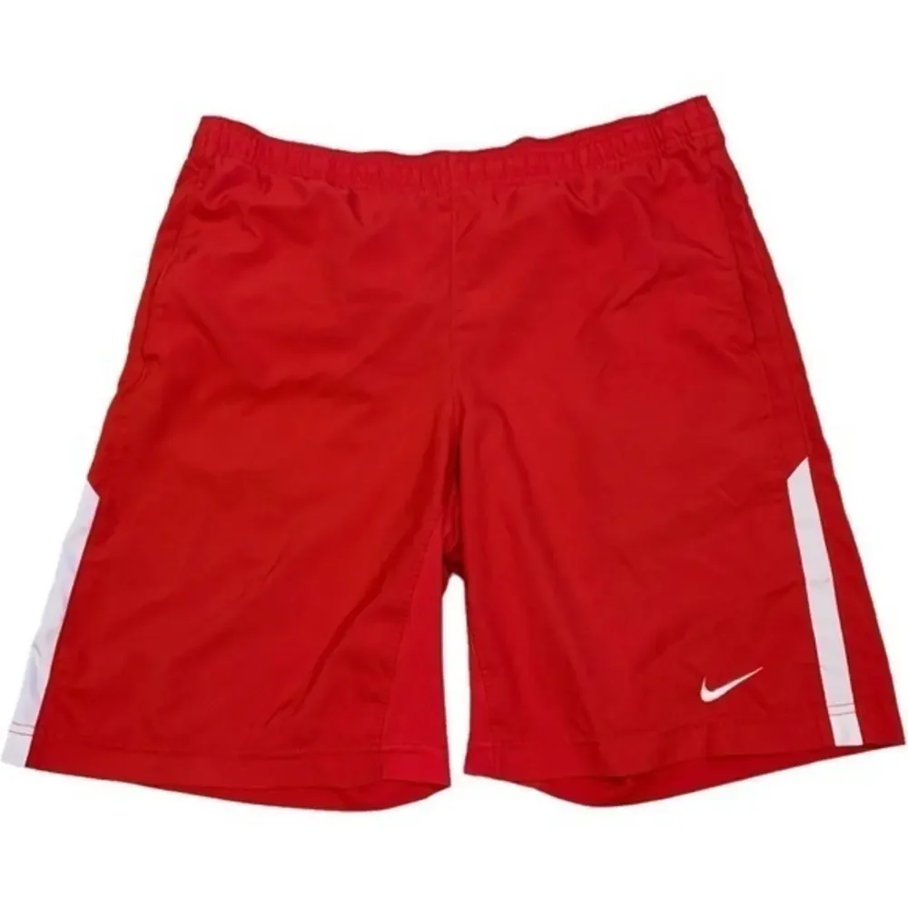 Nike Mens Trunks Swim Shorts Dri-Fit Stretch With Pockets Sz Medium